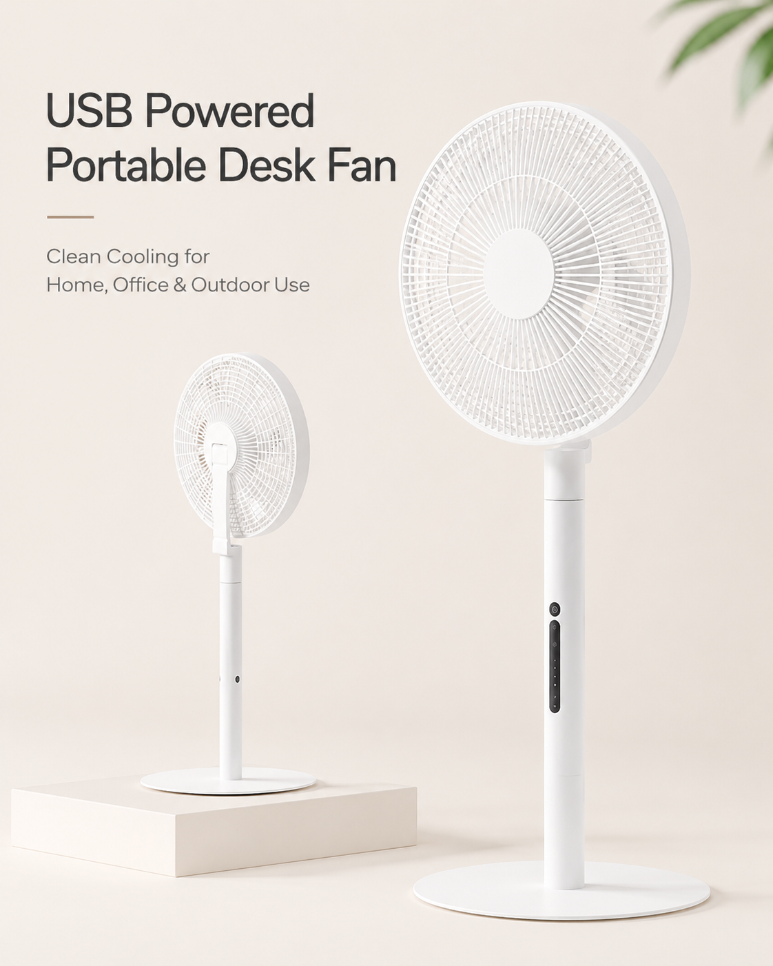 Portable Desk Fan (2)